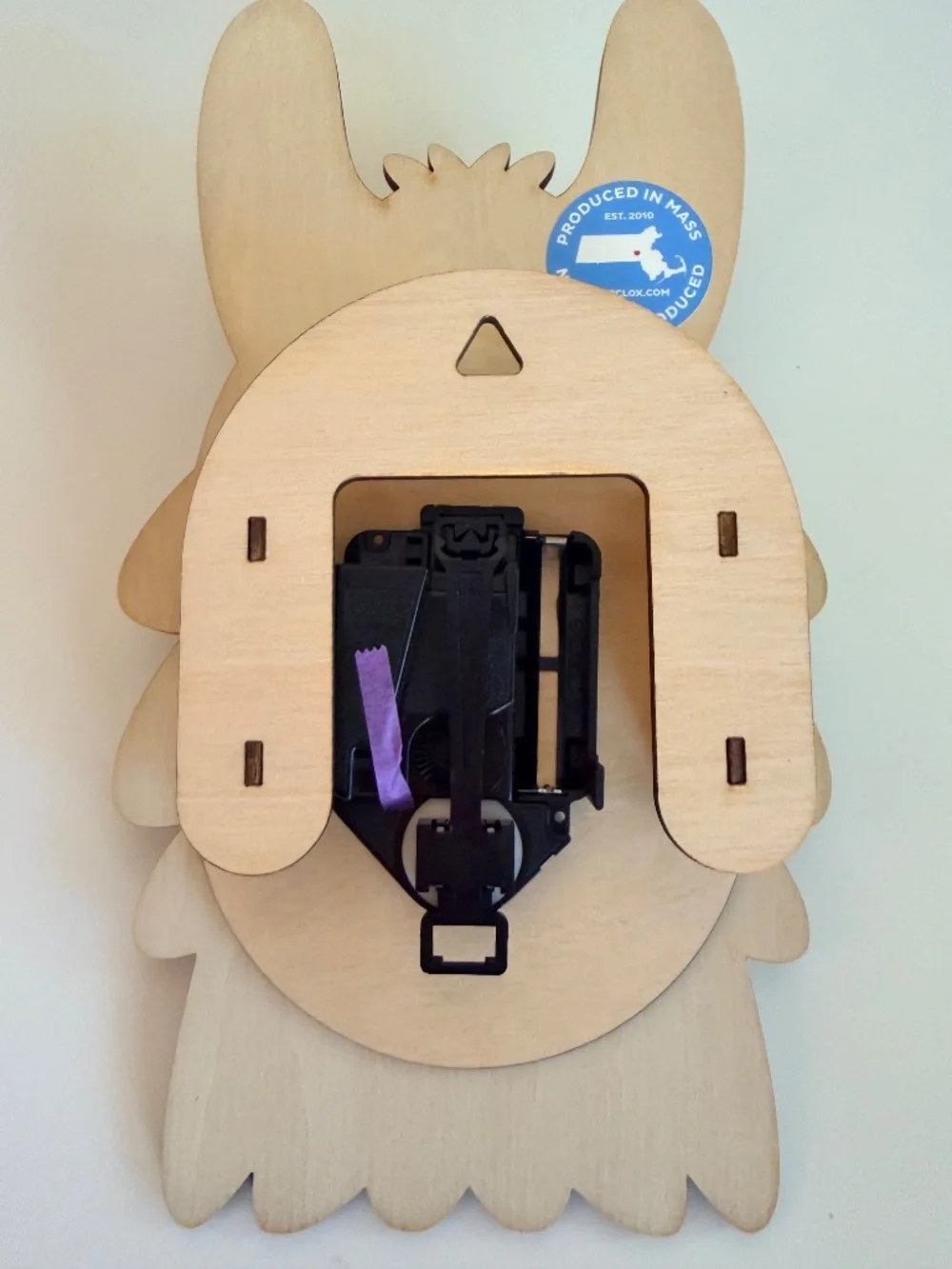 Popclox: Pendulum Llama Wall Clock